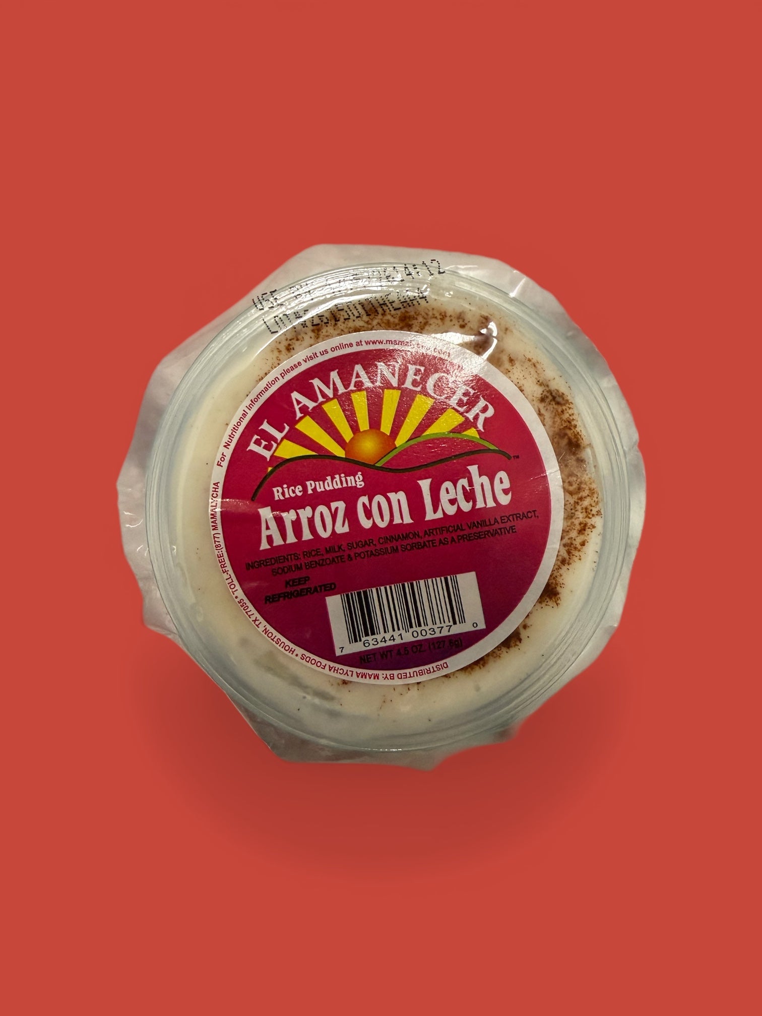 El Amanecer- Arroz con Leche, 4.5 oz, single container