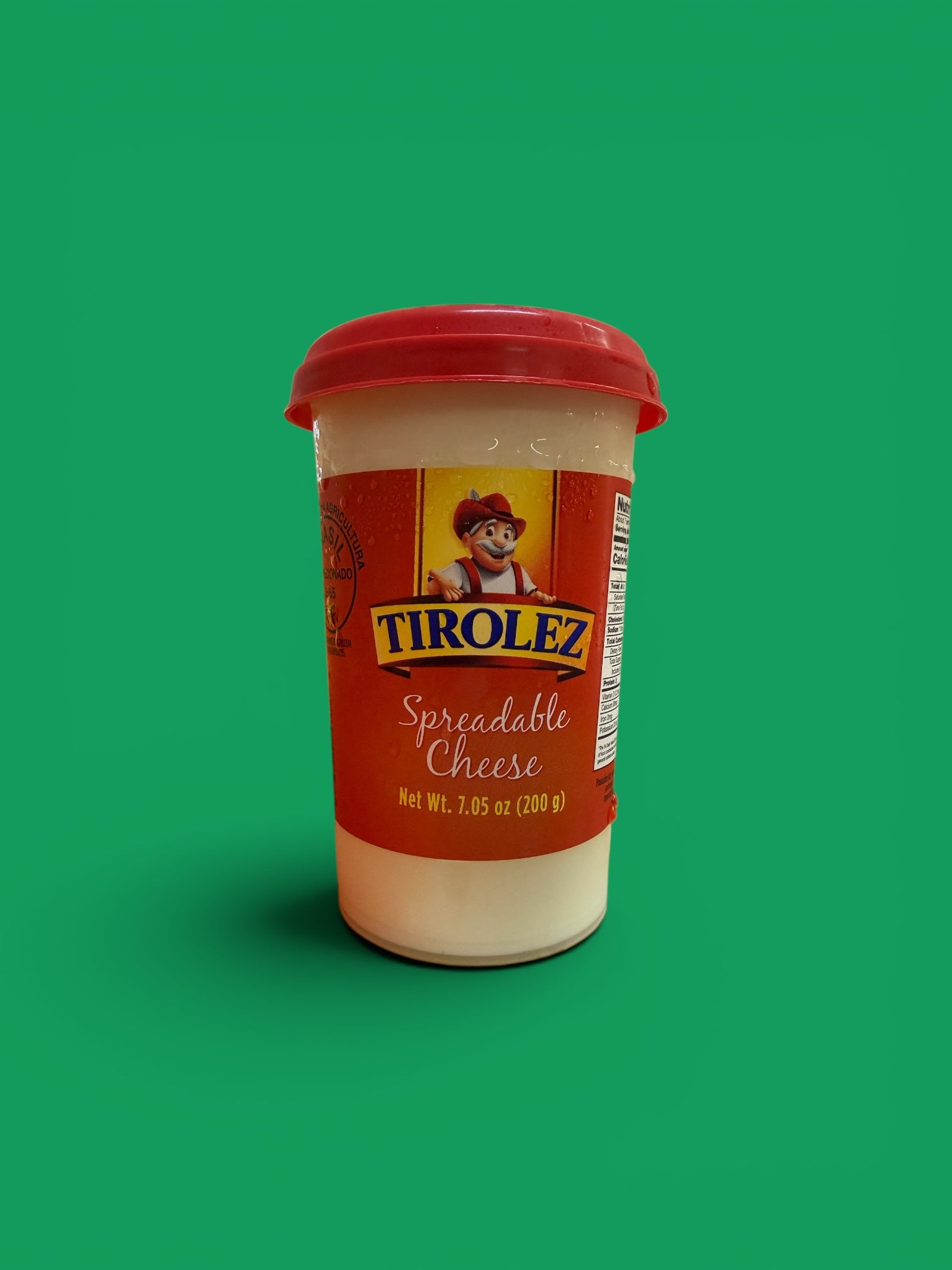 Tirolez- Requeijao Copo 200gr, Single Cup