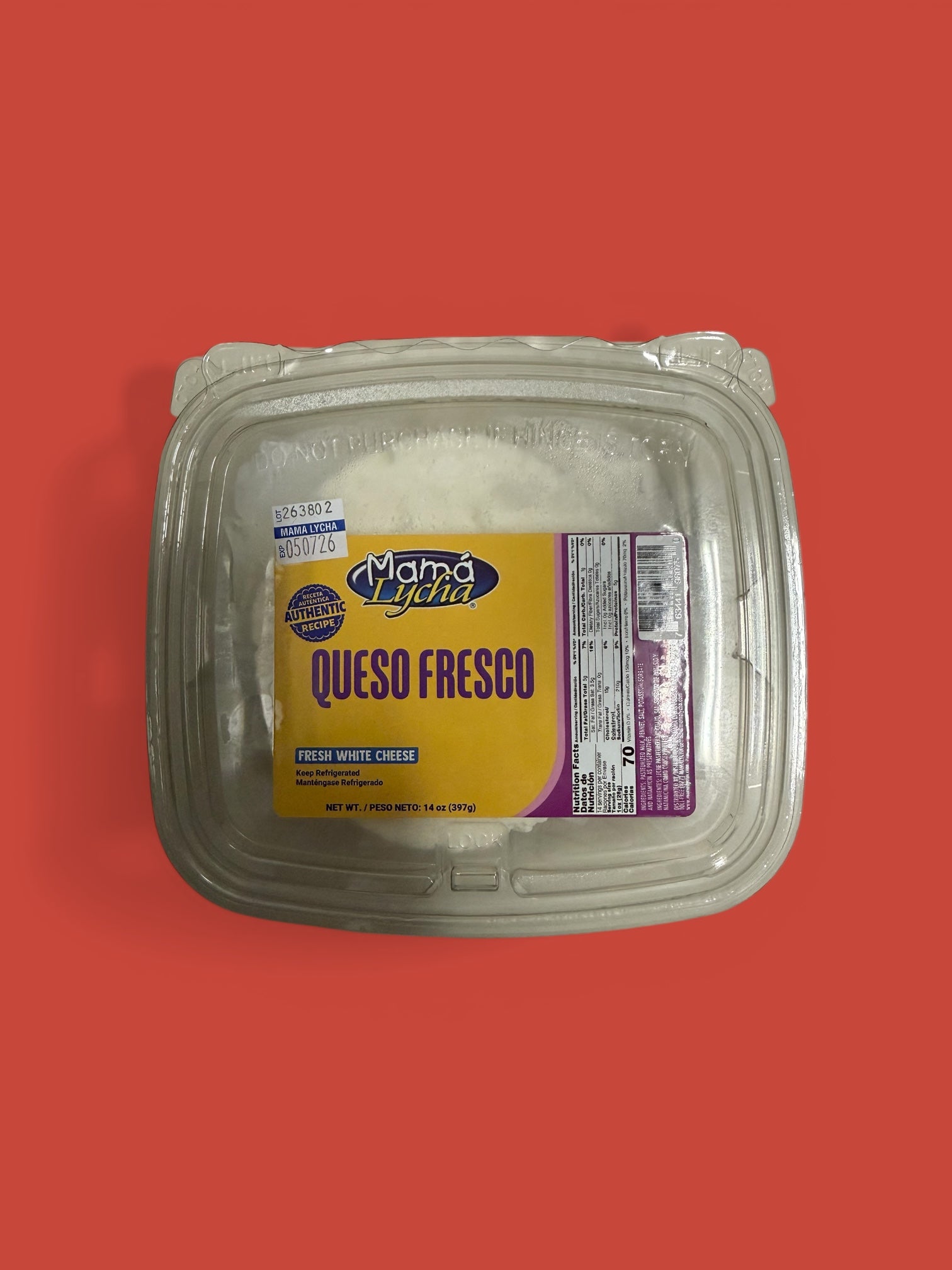 Mama Lycha - Queso Fresco, 14 oz, Single pack