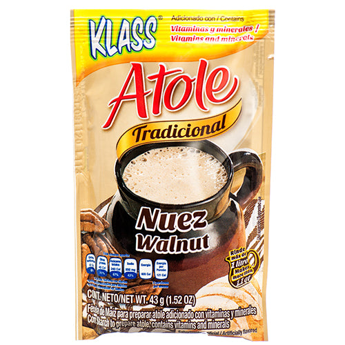 Klass - Atole tradicional nuez(1.52oz)