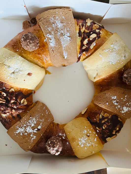 Rosca de Reyes Mediana - Rellena con nutella