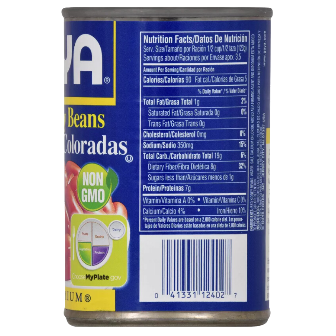 "Add Goya Red Kidney Beans to your pantry - Great for vegetarian and vegan diets"