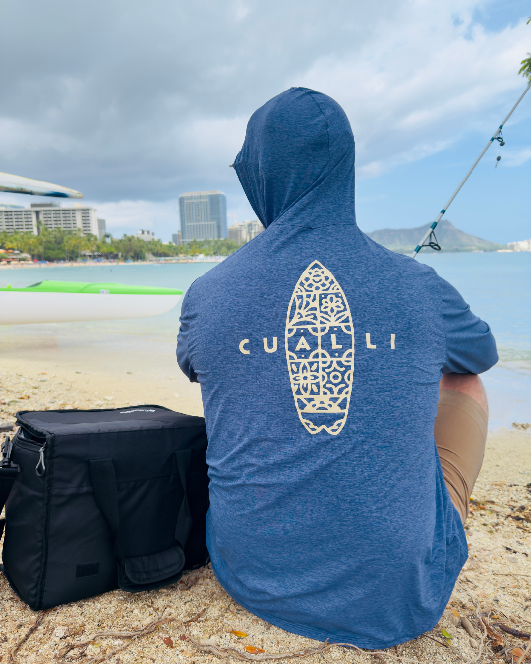 Cualli Co.- Men's Long Sleeve Pullover Performance Hoody