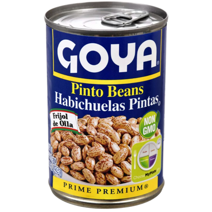 "Organic Goya Pinto Beans - 15.5 oz Single Can - Rich & Flavorful Beans for Your Favorite Recipes"