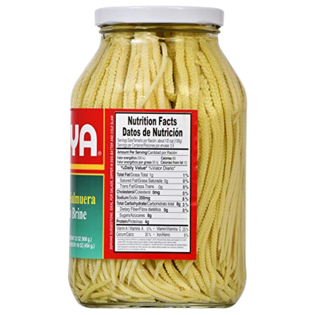 Nutrition Facts - Datos de Nutrición 