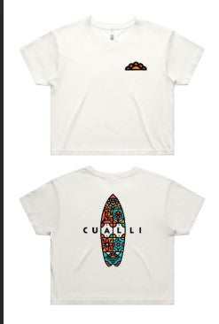 Cualli Co.- Women's Crop Tee