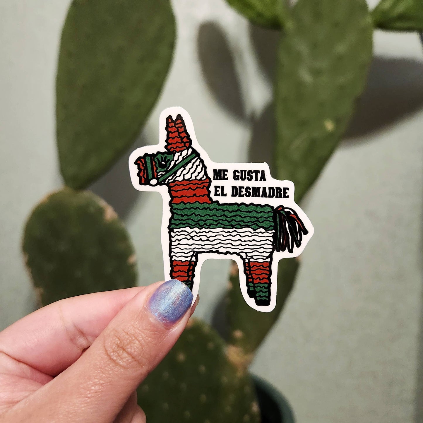 Erica Alfaro Designs - Me Gusta El Desmadre Mexican Vinyl Sticker