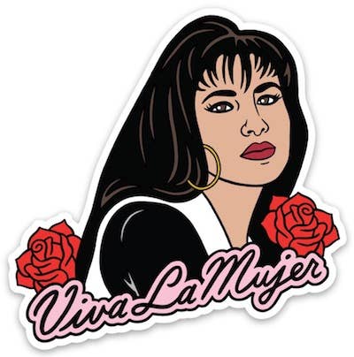 THE FOUND - Selena Viva La Mujer Die Cut Sticker