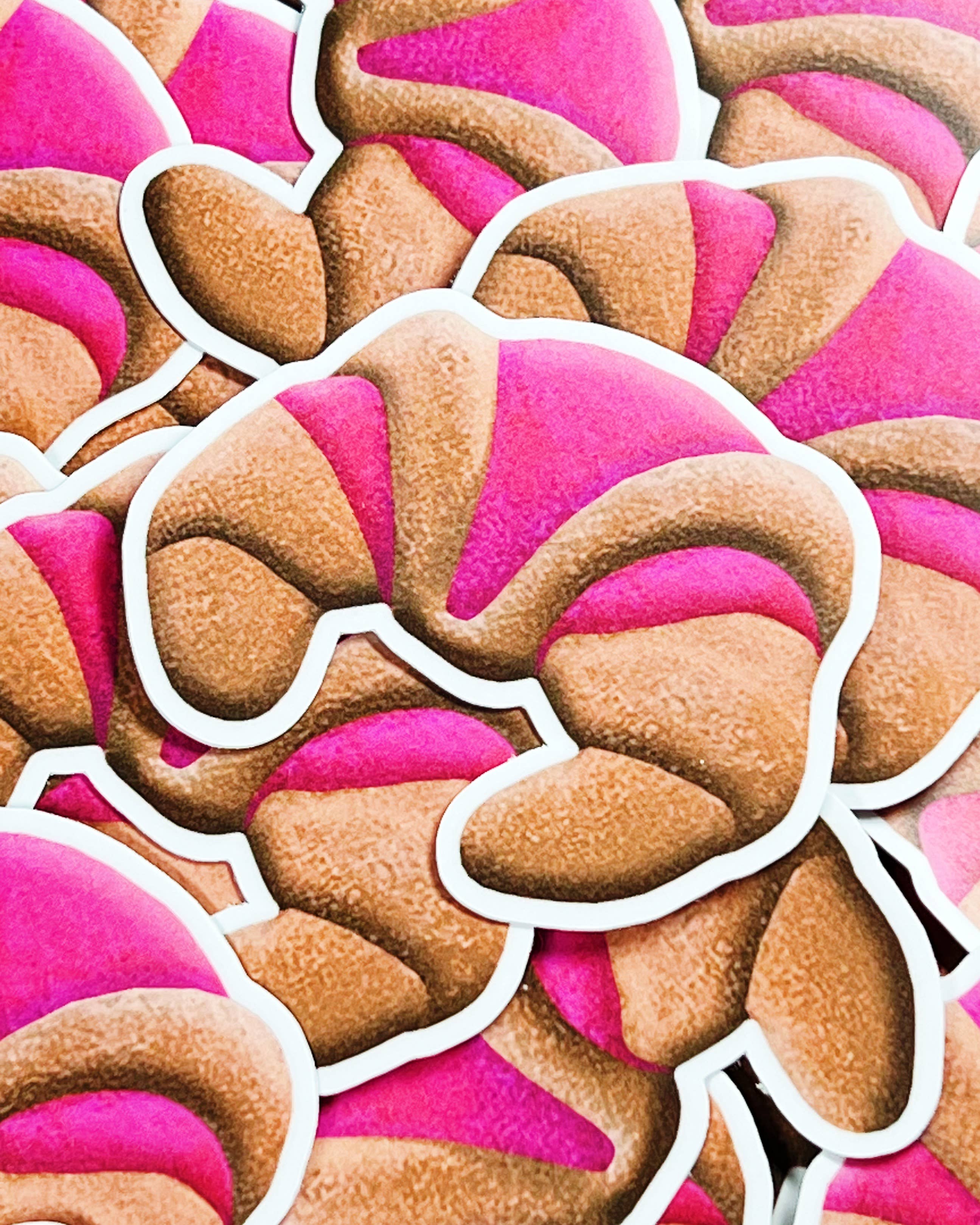 Sew Bonita - Pan Dulce Stickers: Pink Cake