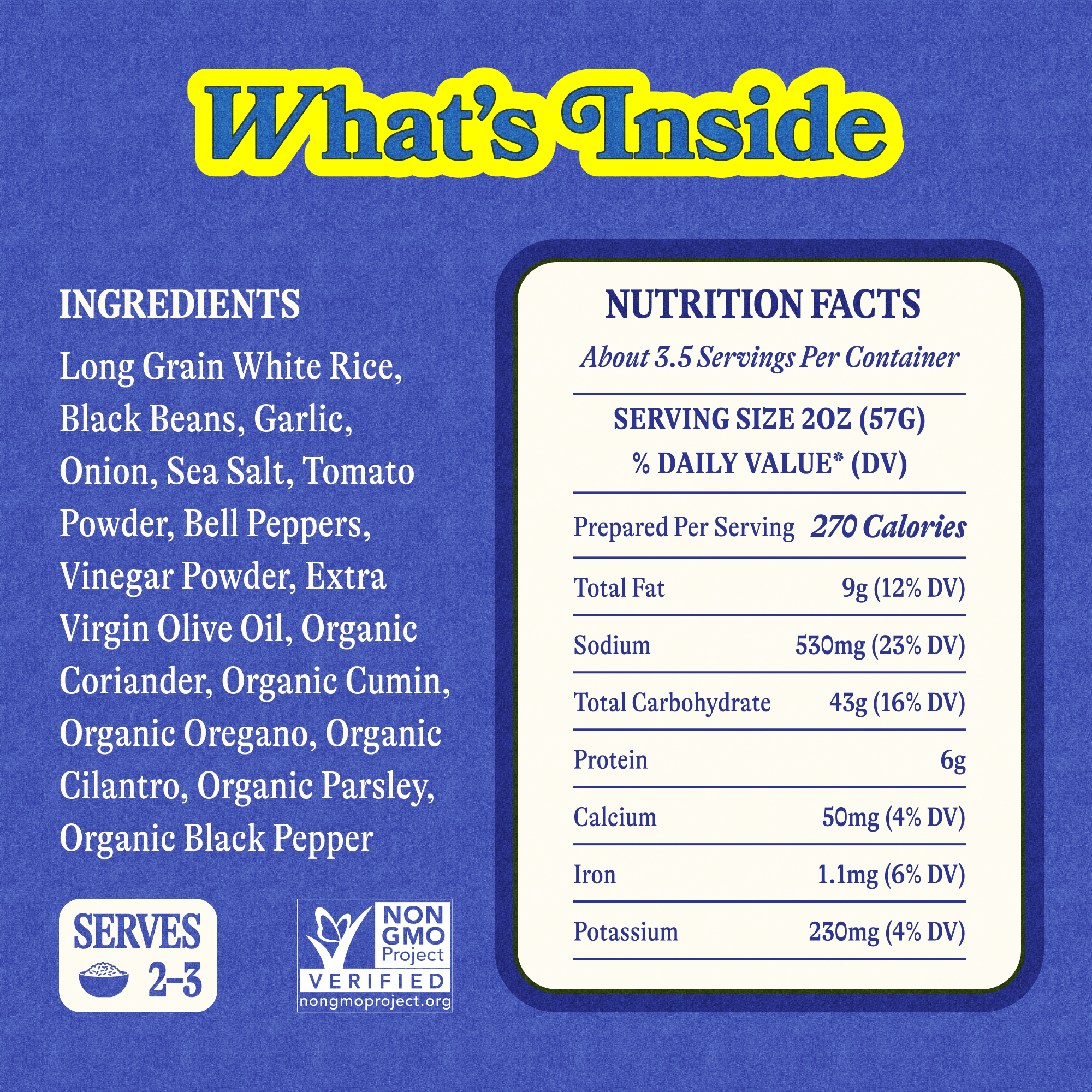 Loisa - Rice & Black Beans