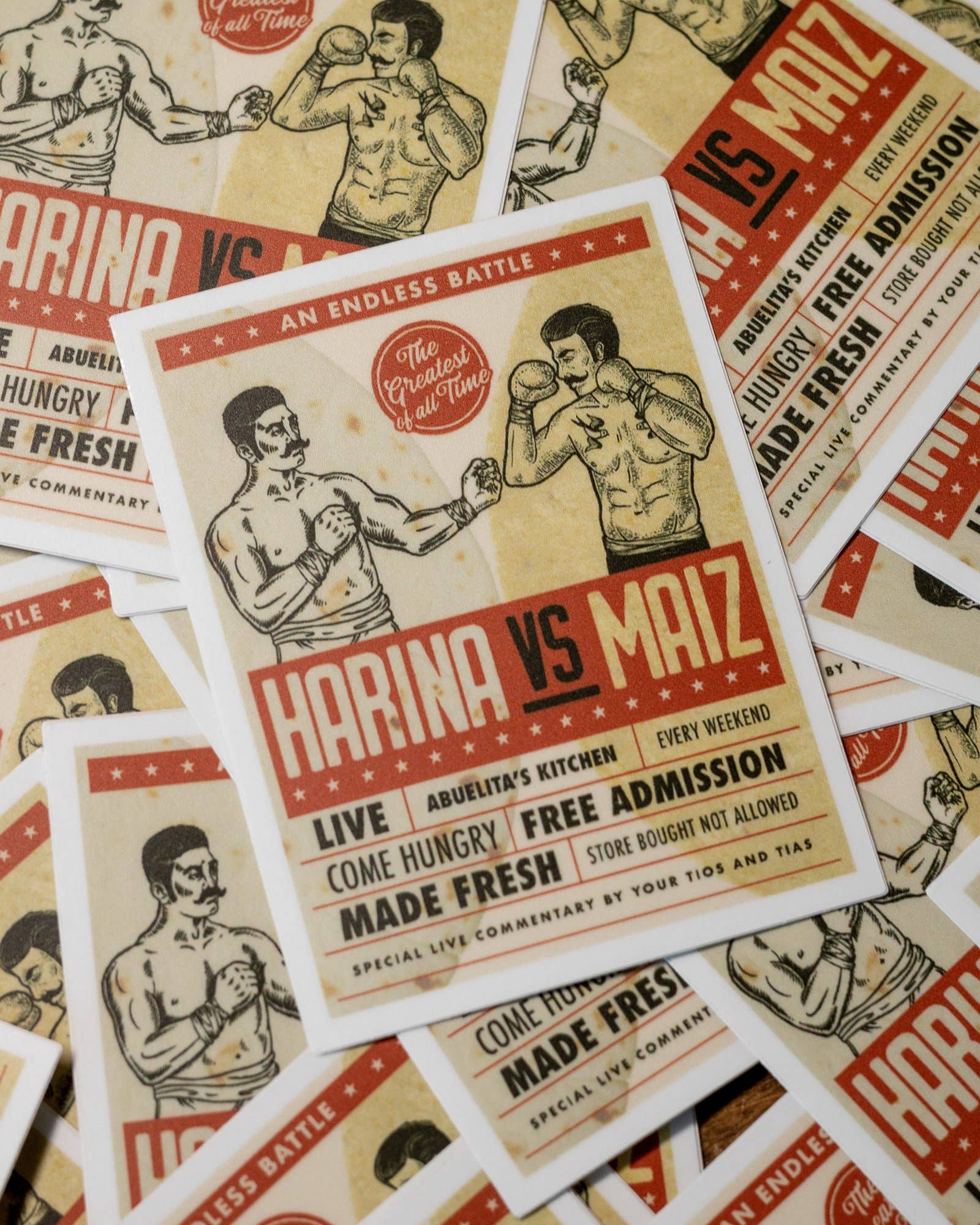 Taco Gear - Harina VS Maiz Sticker