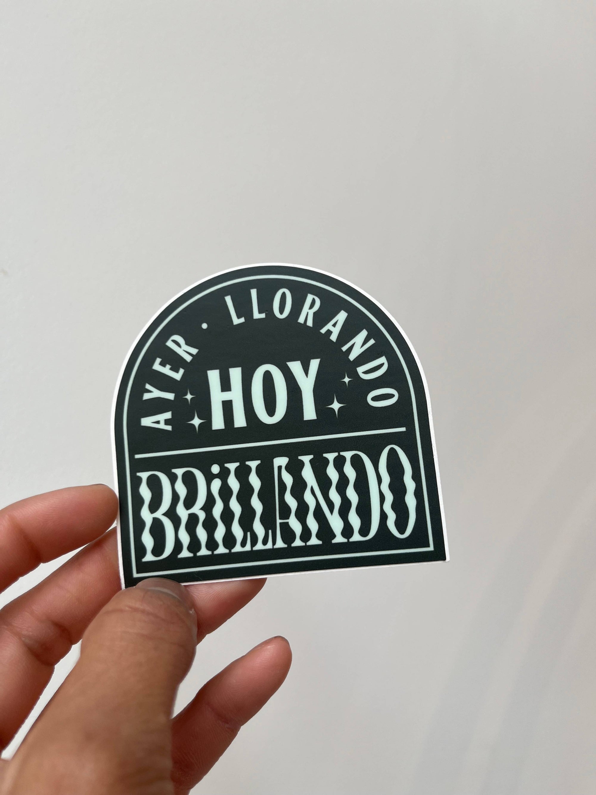 Jen Zeano Designs - Brillando Sticker