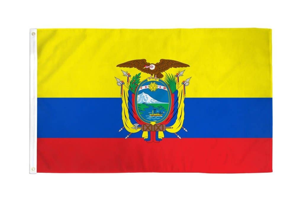 Ecuador Flag 3x5ft Poly
