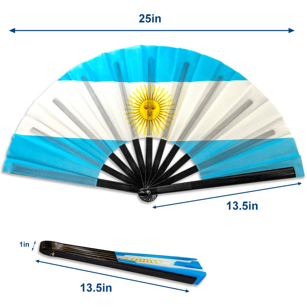 Flags Importer - Argentina X-Large Hand Fan