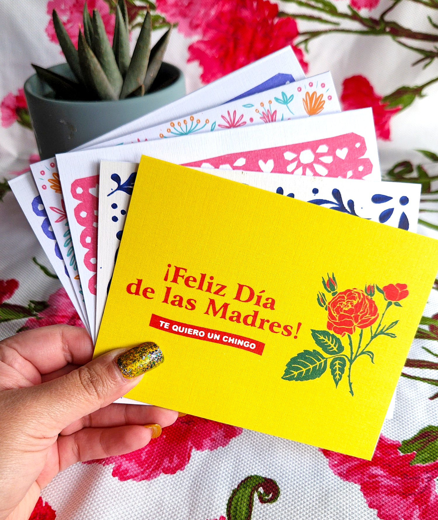 Erica Alfaro Designs - Feliz Dia de las Madres Greeting Card