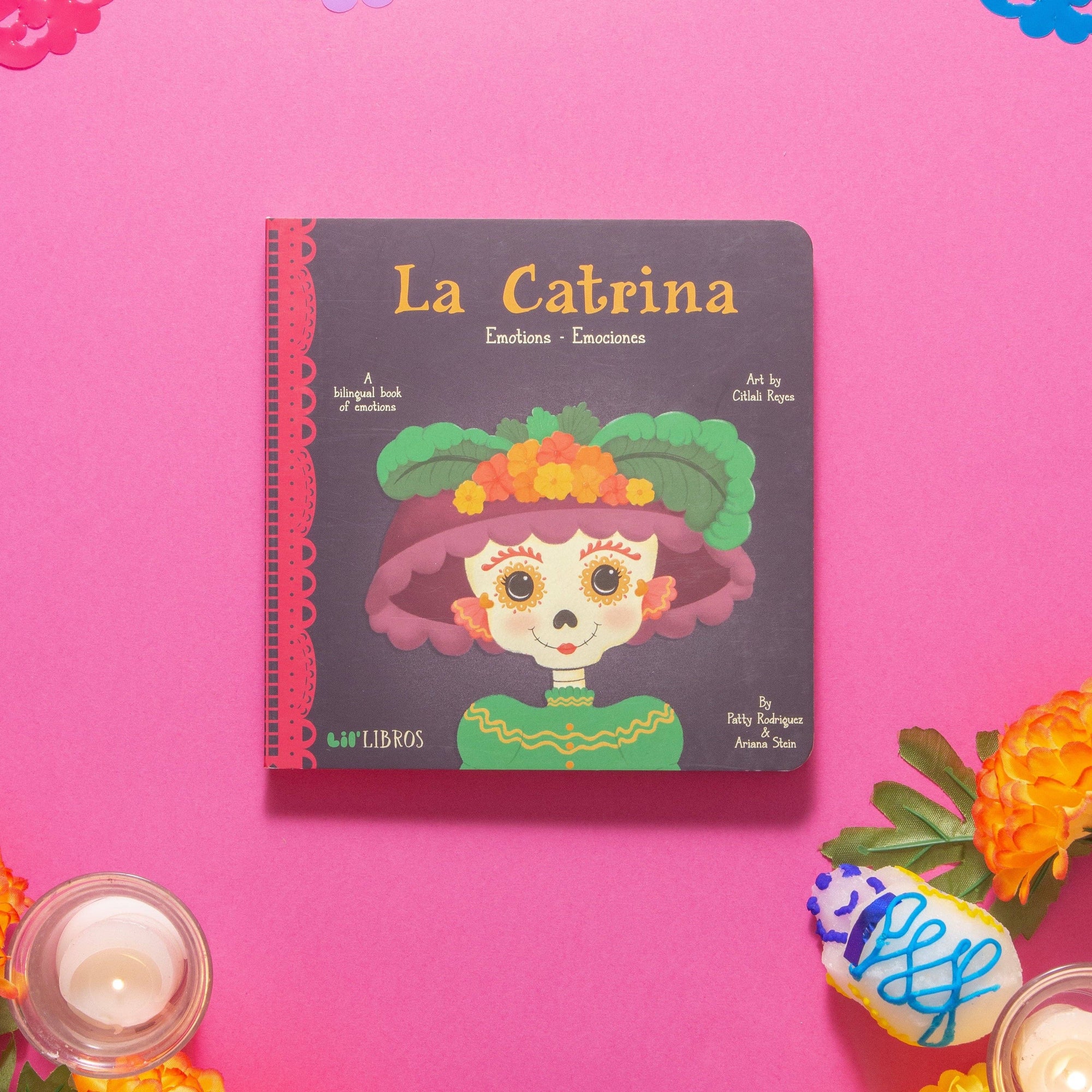 Lil' Libros ~ Bilingual Children's Books & Games - La Catrina: Emotions / Emociones (Bilingual English and Spanish)