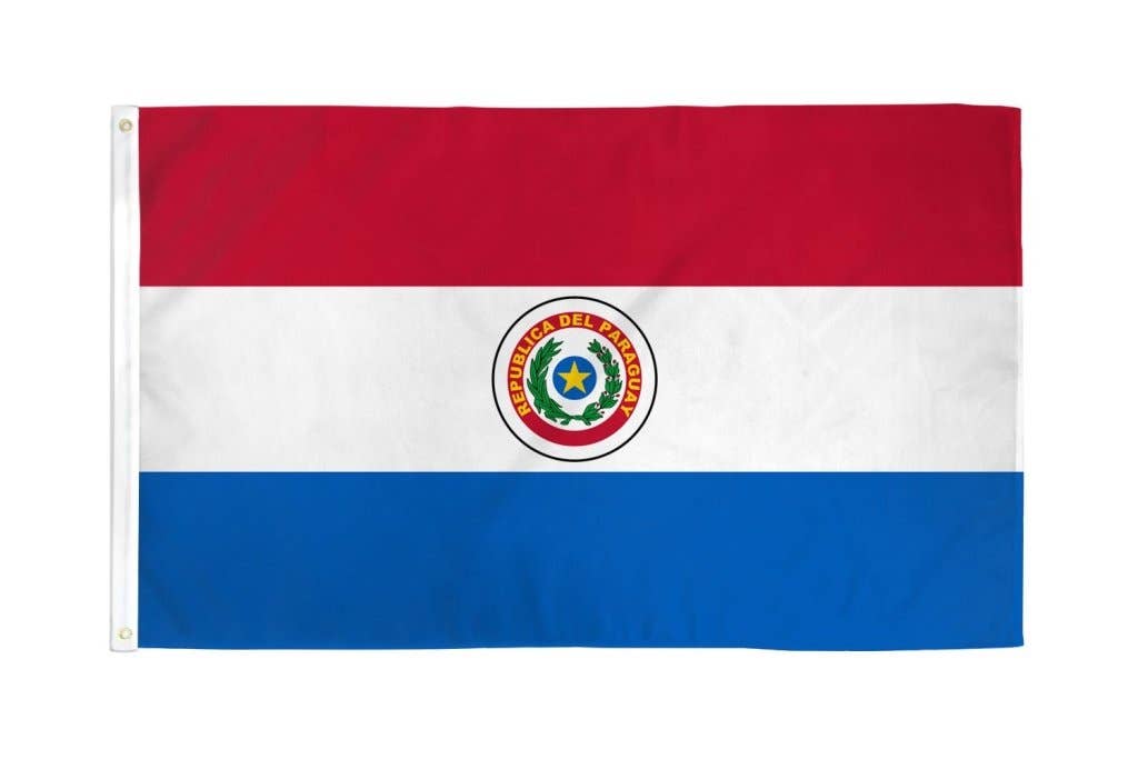 Paraguay Flag 3x5ft Poly