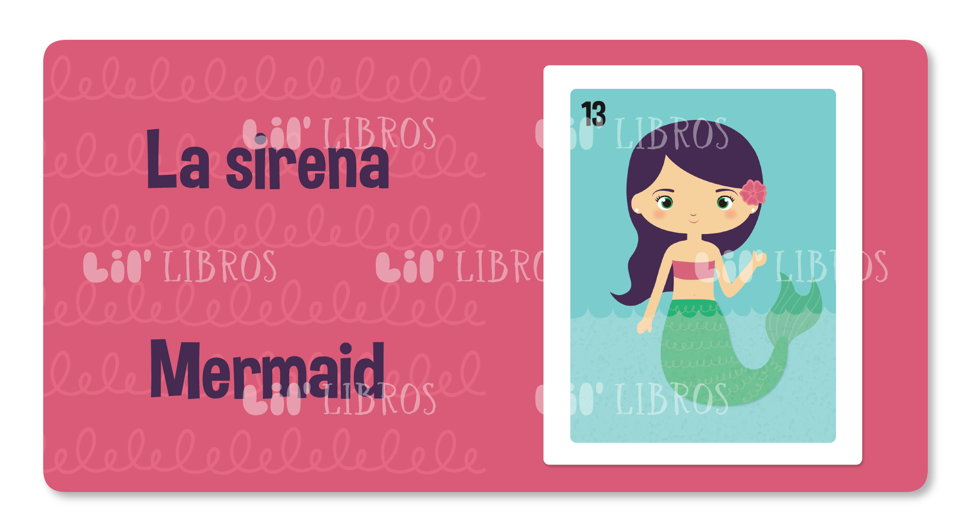 Lil' Libros ~ Bilingual Children's Books & Games - Loteria: More First Words / Más primeras palabras (Bilingual: English and Spanish)