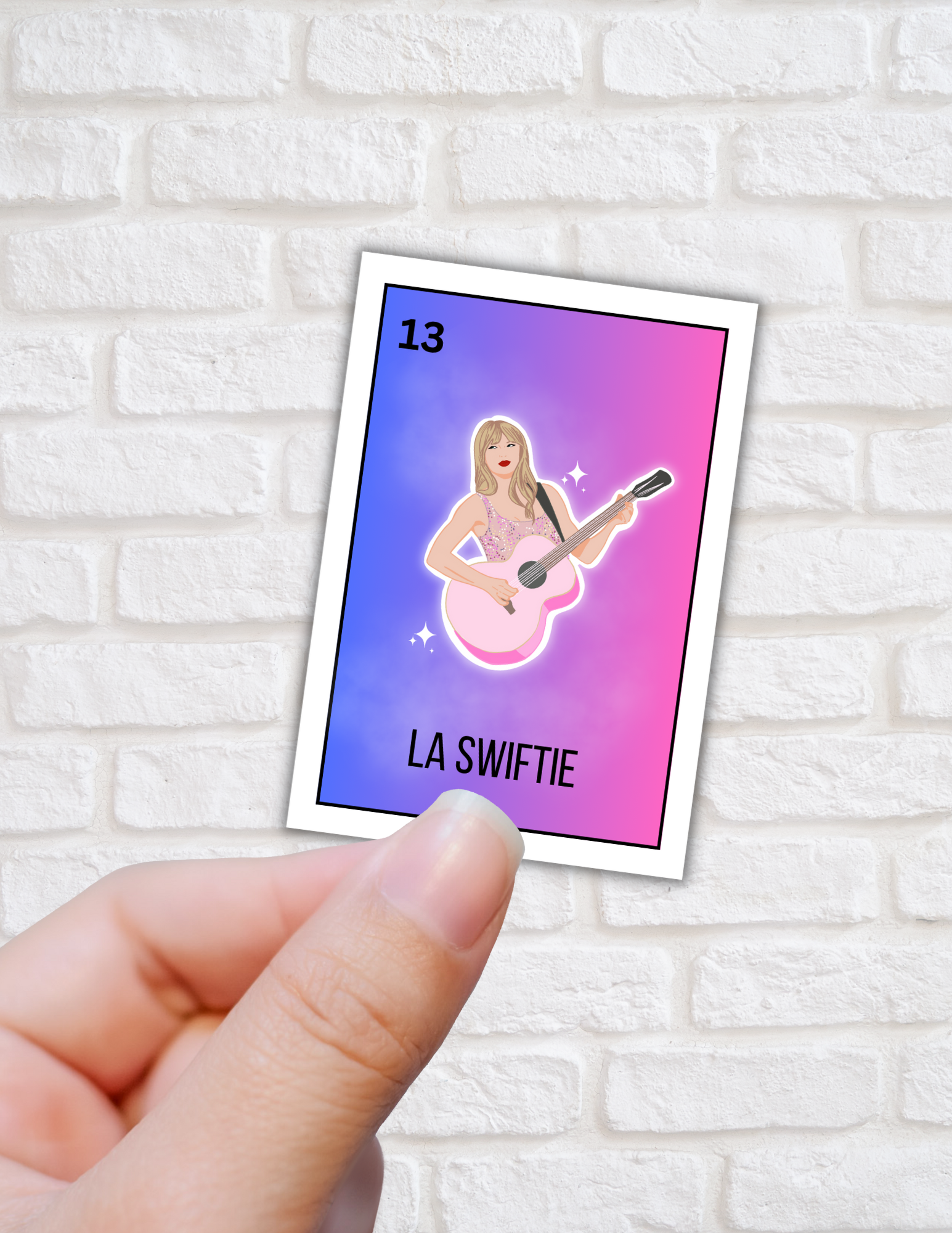 Lalatina Shop - La swiftie loteria sticker,taylor swift stickers