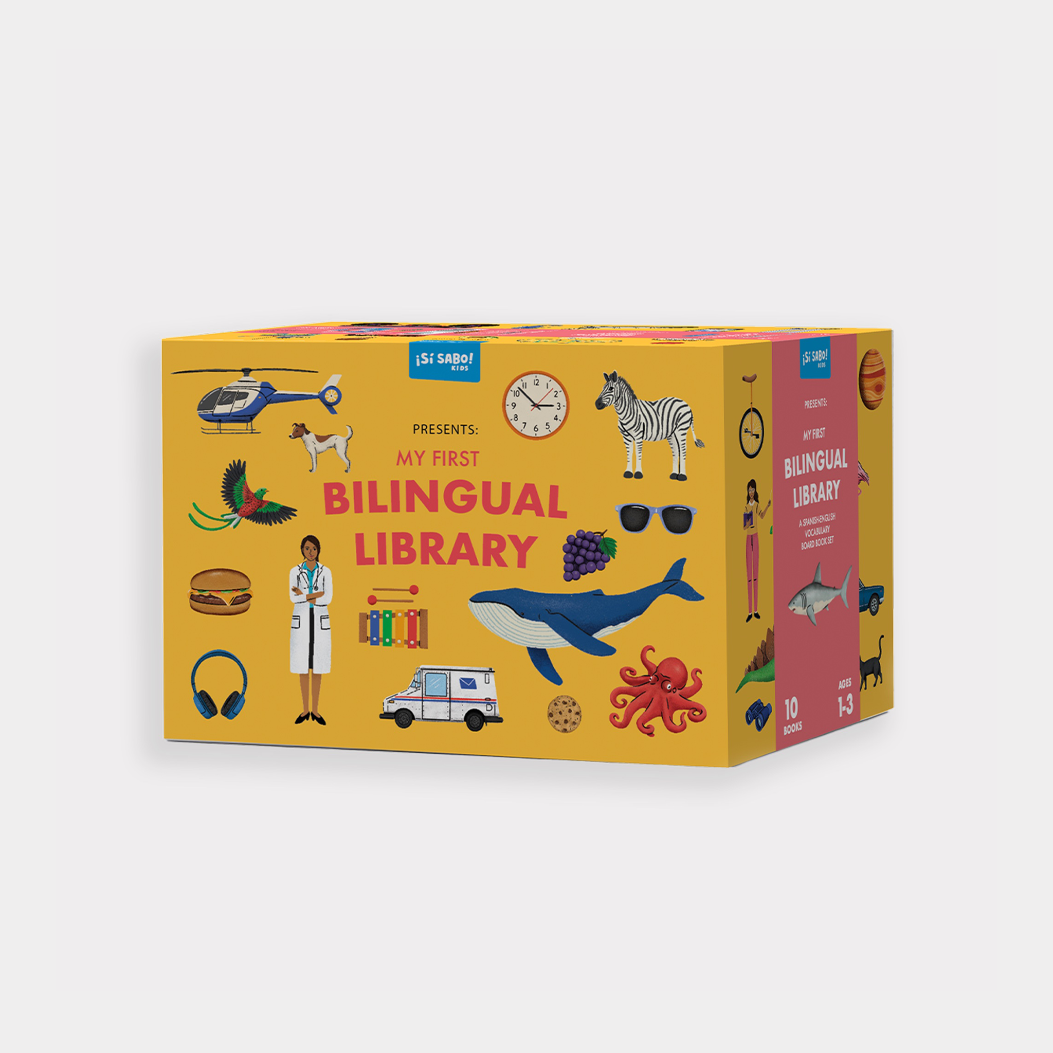 Blue Star Press - My First Bilingual Library: A Spanish-English Board Book Set