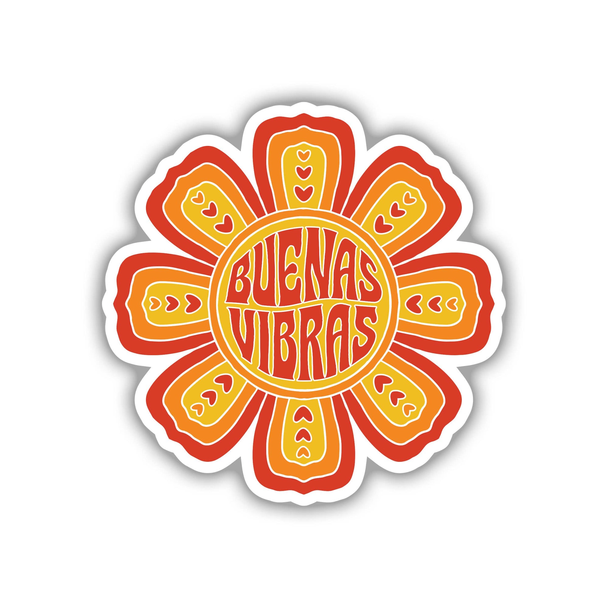 Erica Alfaro Designs - Buenas Vibras Retro Mexican Sticker