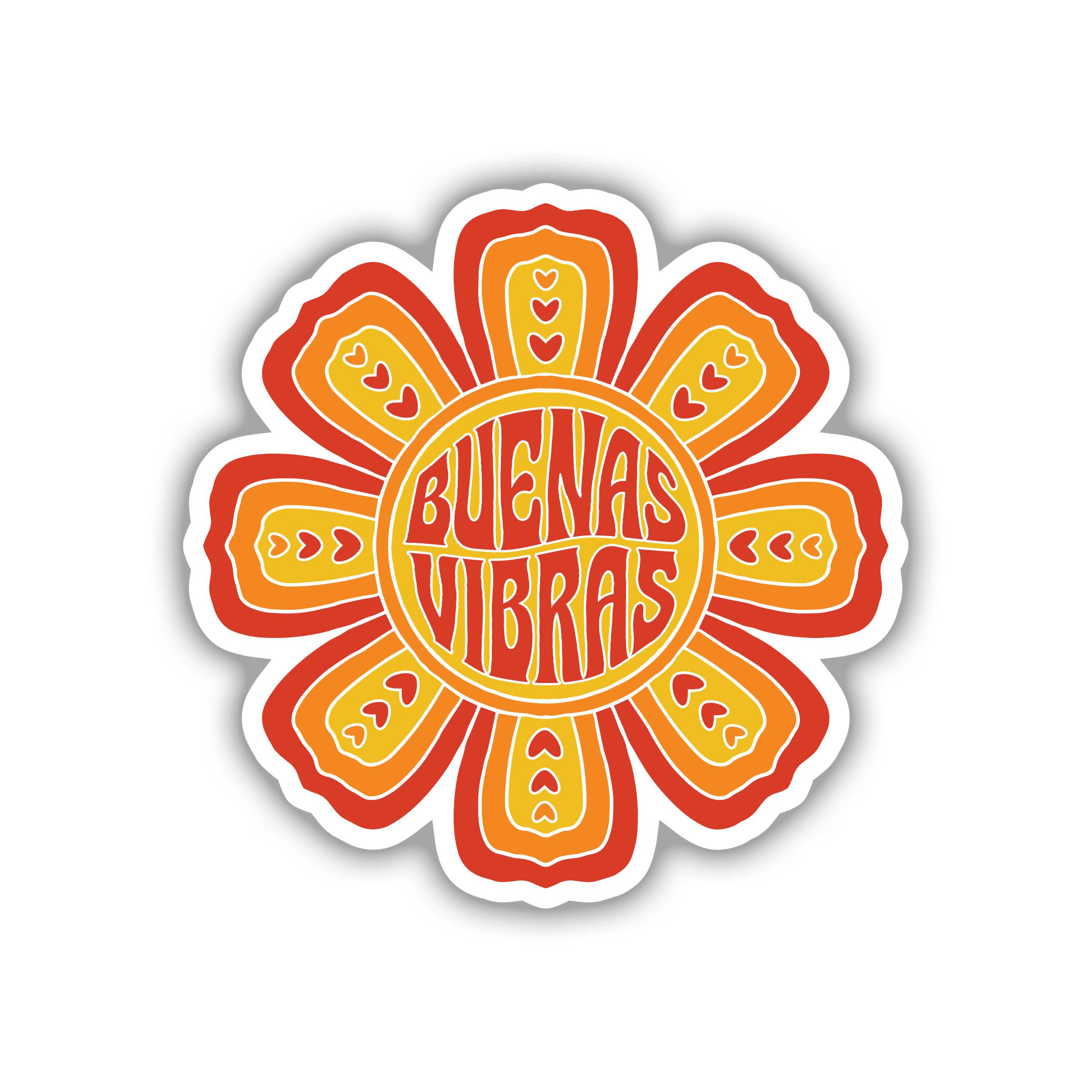 Erica Alfaro Designs - Buenas Vibras Retro Mexican Sticker