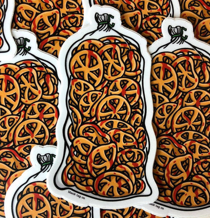 Blank Tag Co. Stickers - The Chicharrones Sticker: 2.19x4 in