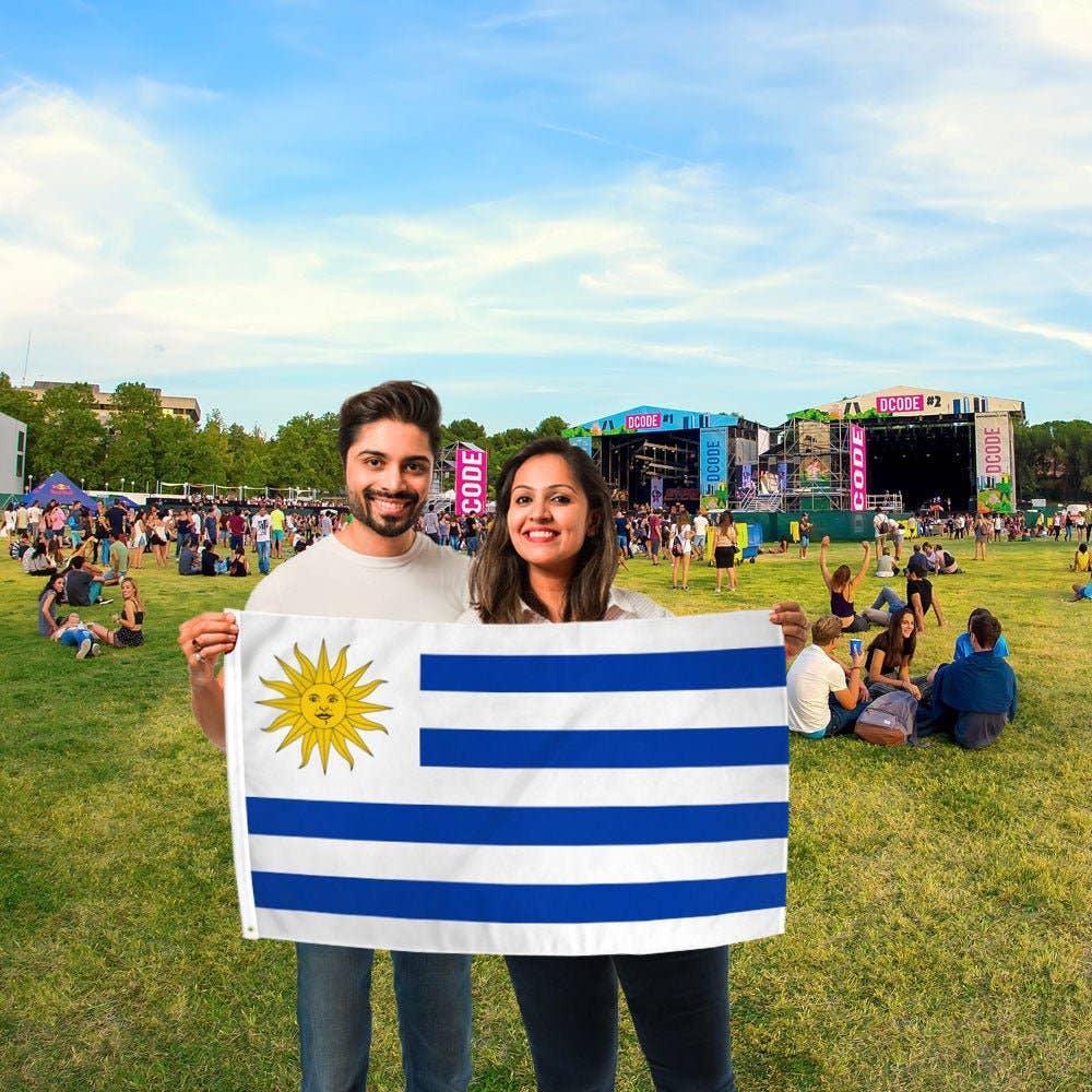 Uruguay Flag 2x3ft Poly