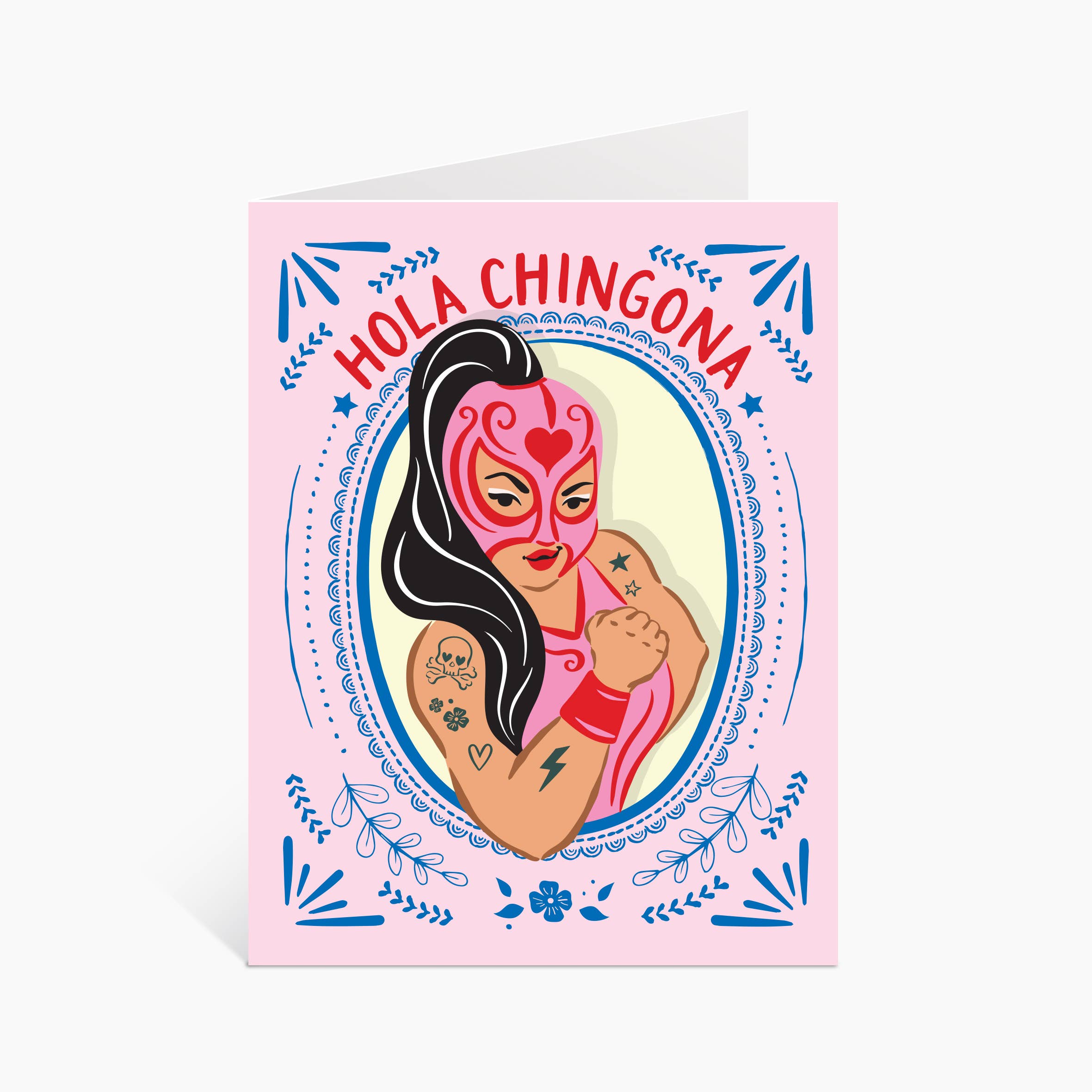 Lucy Loves Paper - Hola Chingona | BFF Card In Spanish 🏆 Award Winner Card