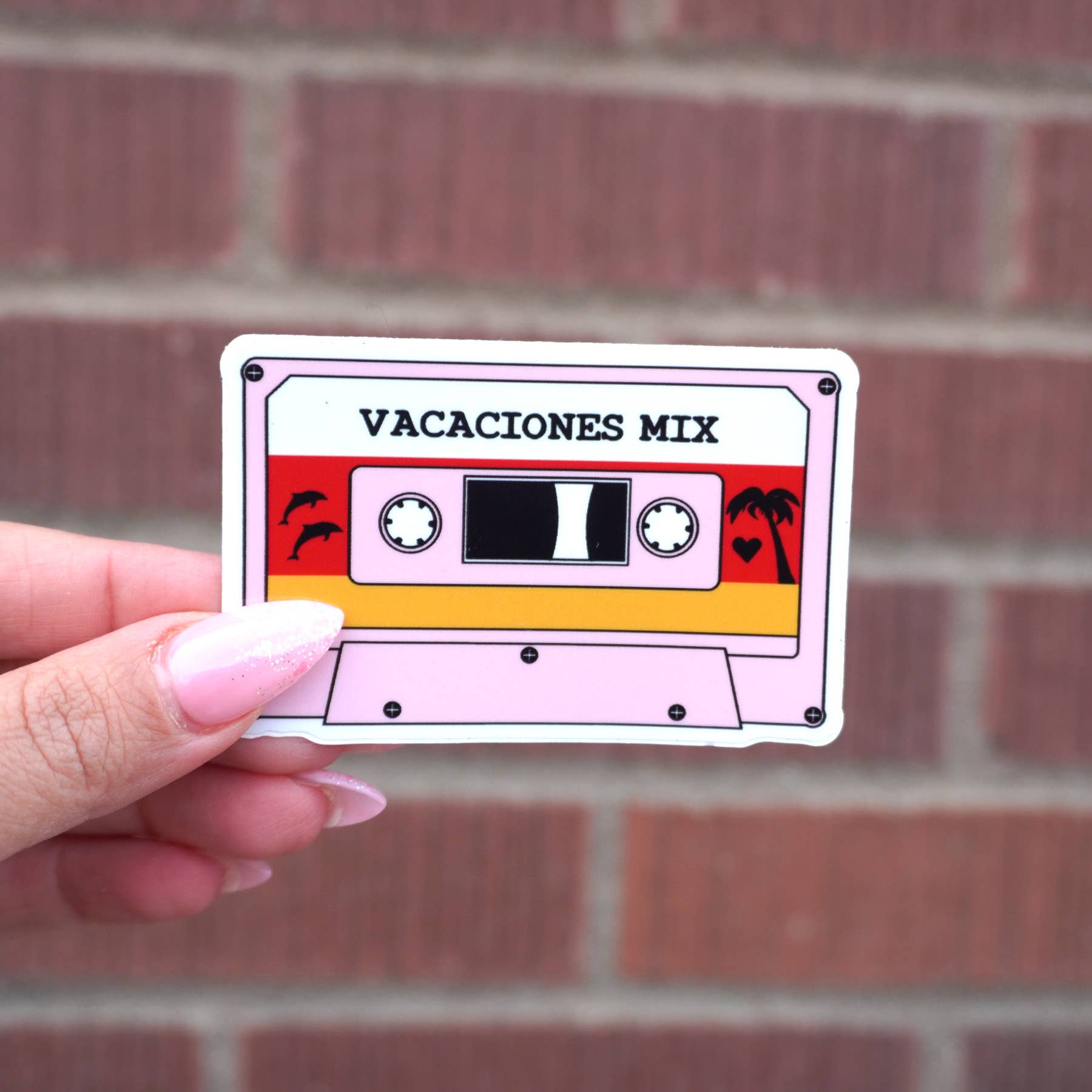Erica Alfaro Designs - Vacaciones Mix Vinyl Sticker