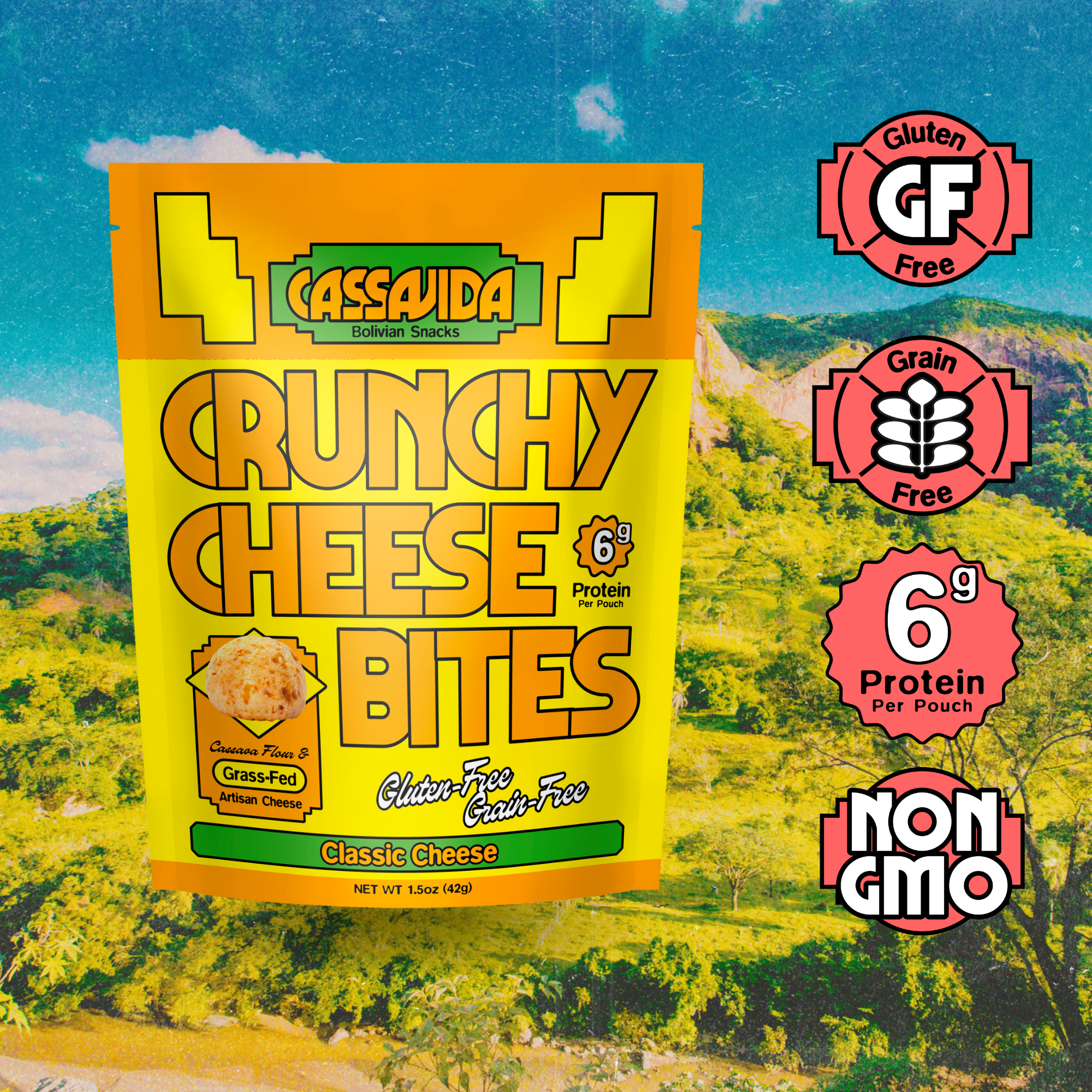Cassavida - Cassavida Crunchy Cheese Bites – Gluten-Free Cassava Snack