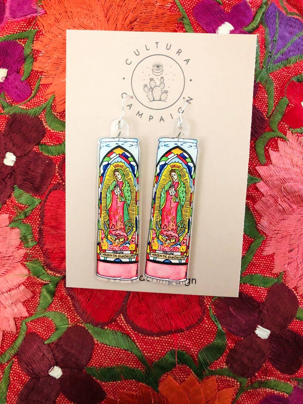 Cultura Campaign - Prayer Candle Earrings
