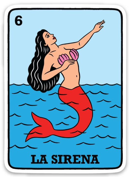 THE FOUND - La Sirena Die Cut Sticker