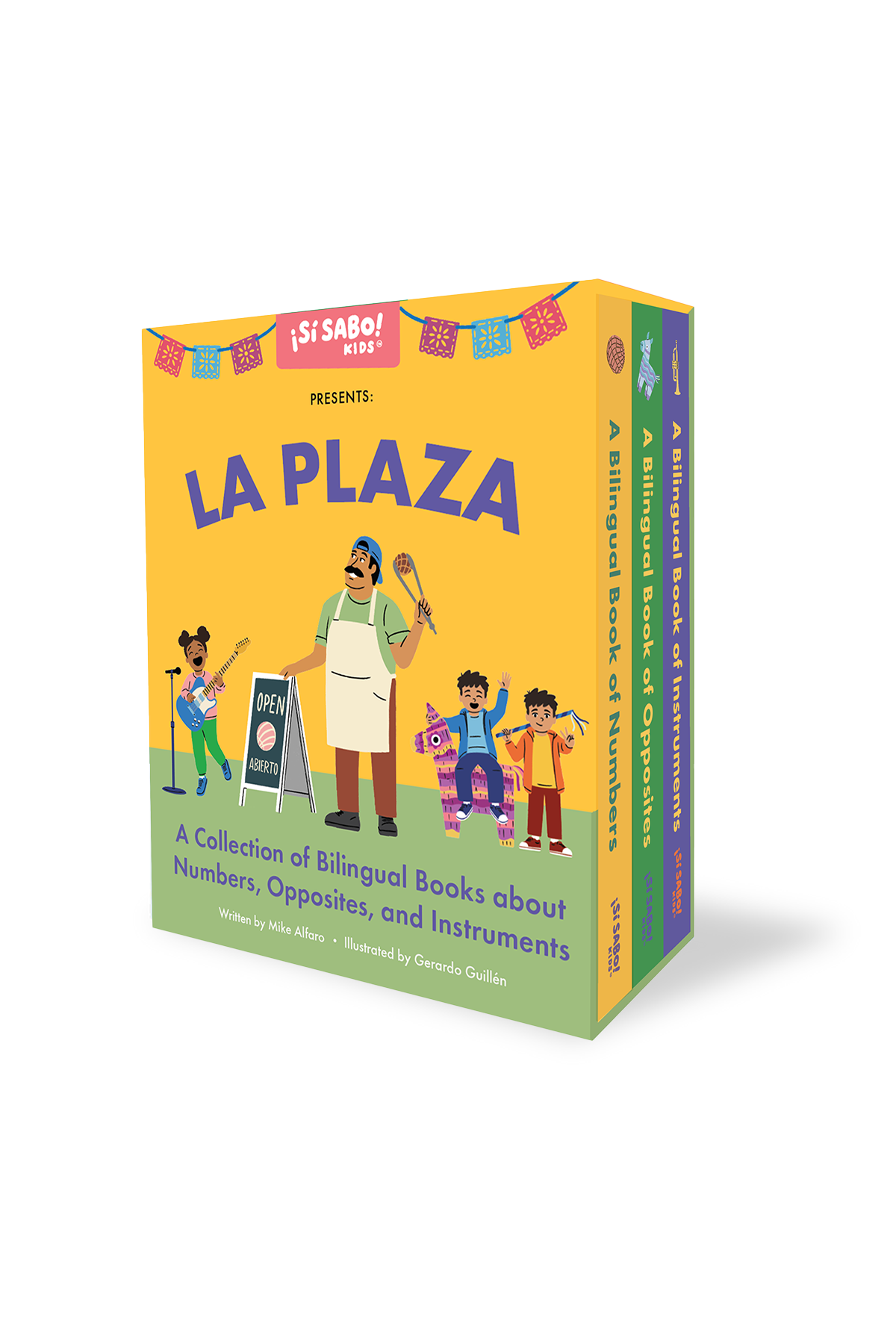 Blue Star Press - La Plaza (Sí Sabo Kids): A Collection of Bilingual Books