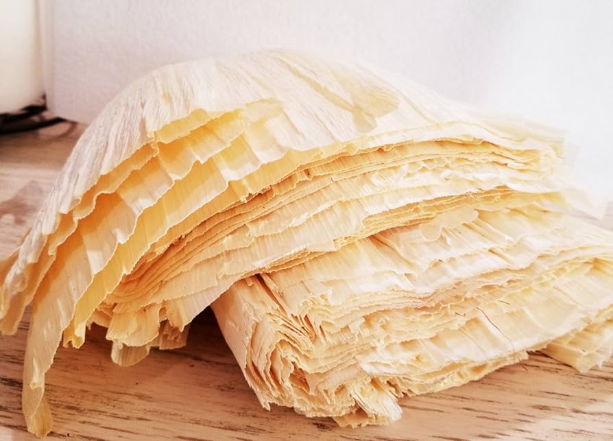 Corn husks / hojas para tamal, jumbo, 1 lb
