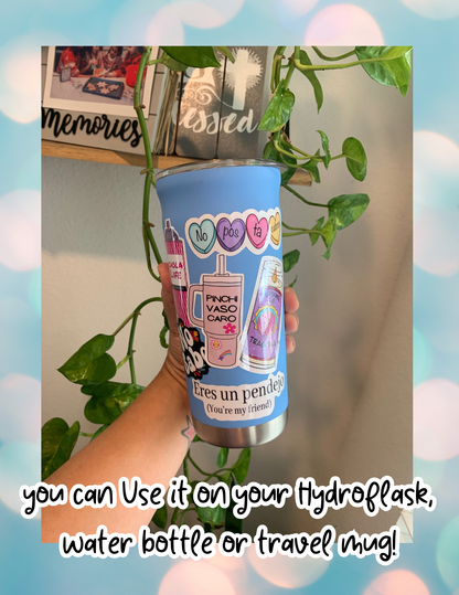 Lalatina Shop - Ya wey funny cat meme sticker,spanglish stickers