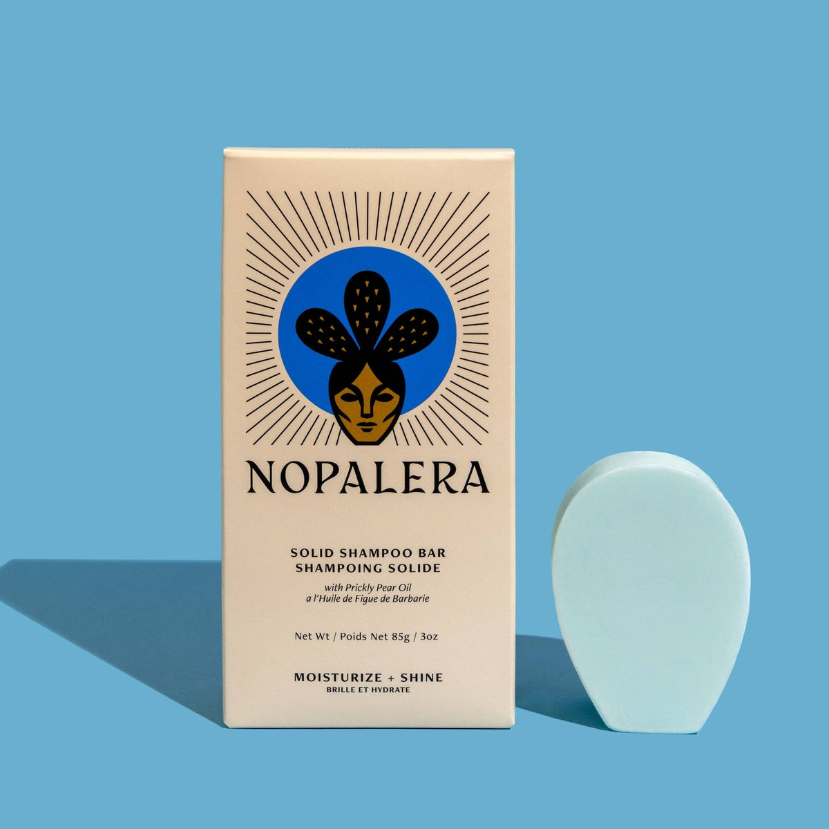 Nopalera - Moisturize + Shine Solid Shampoo Bar