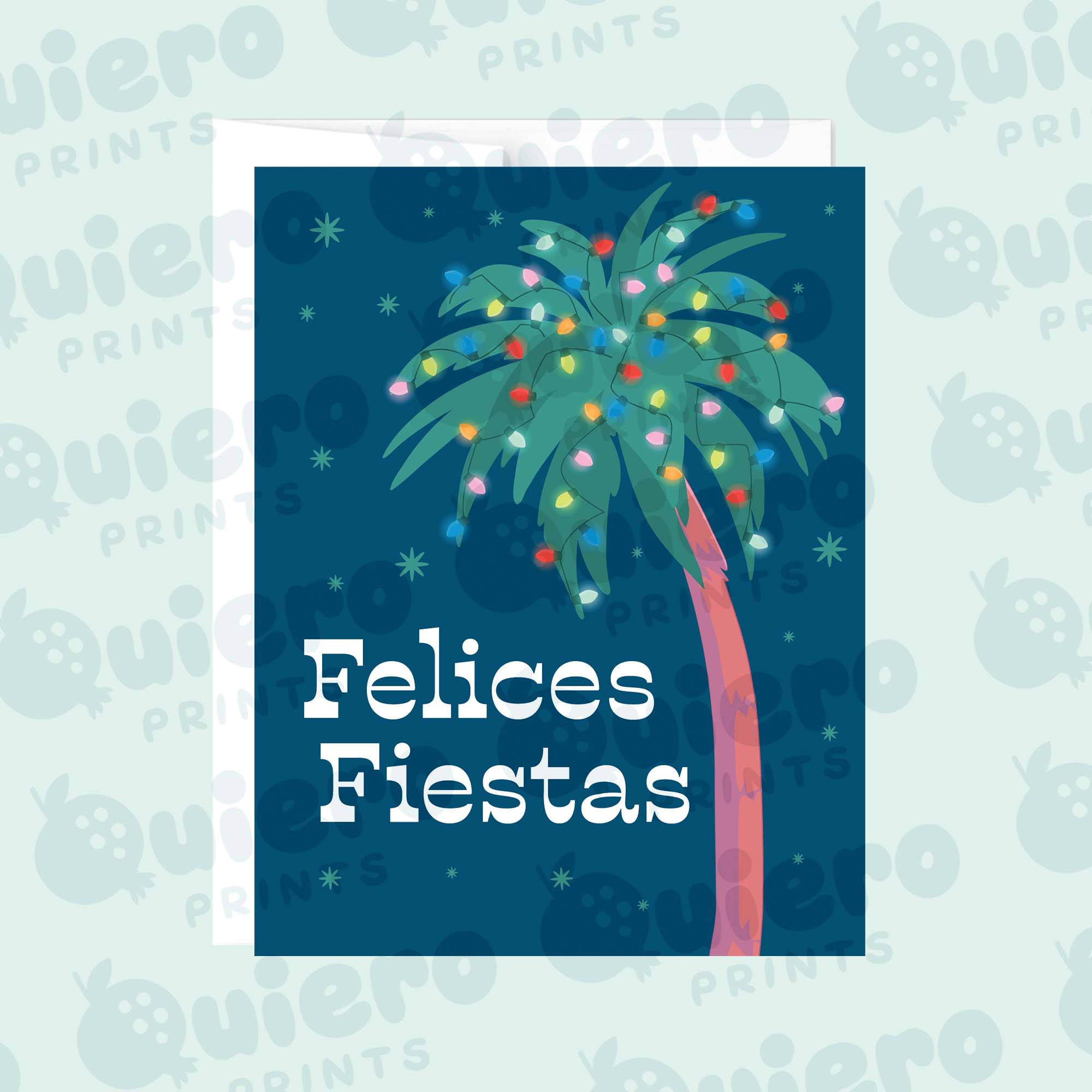 Quiero Prints - Spanglish Holiday Cards 6pk