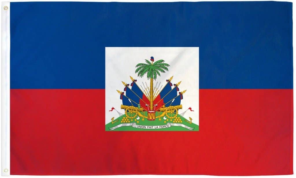 Haiti Flag 2x3ft Poly