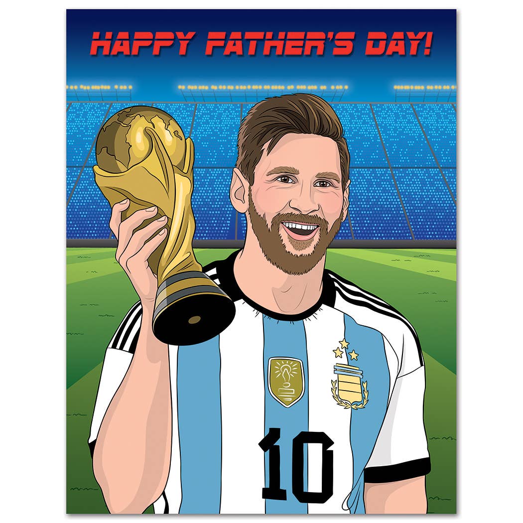 THE FOUND - Lionel Messi Father's Day Card