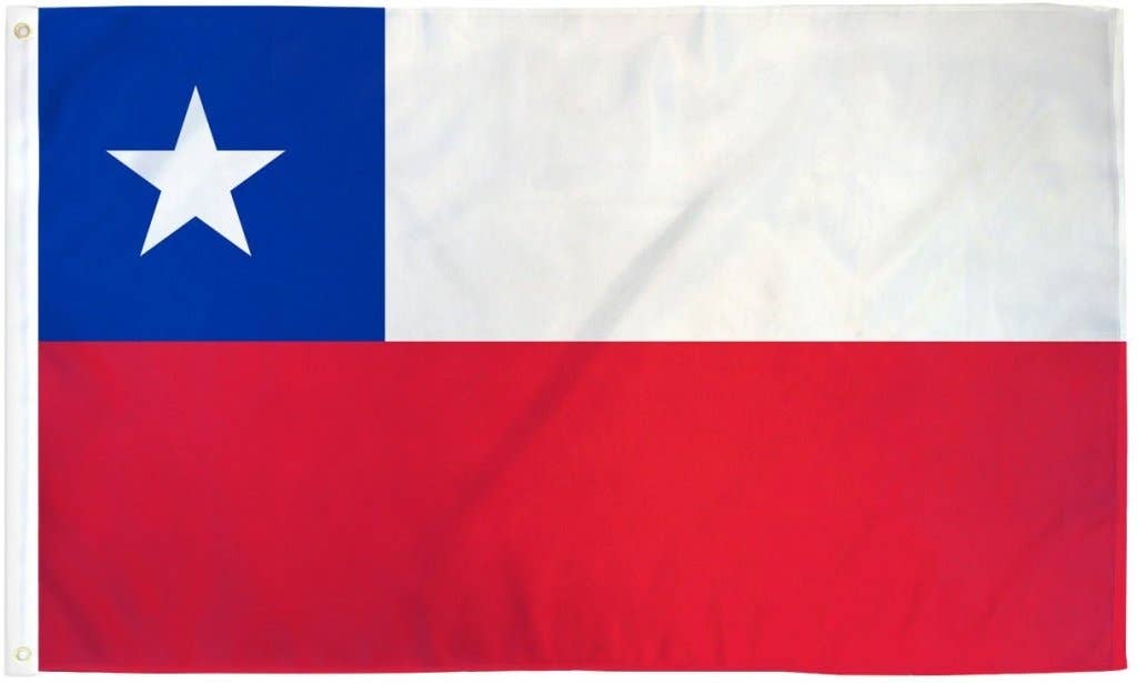 Chile Flag 2x3ft Poly