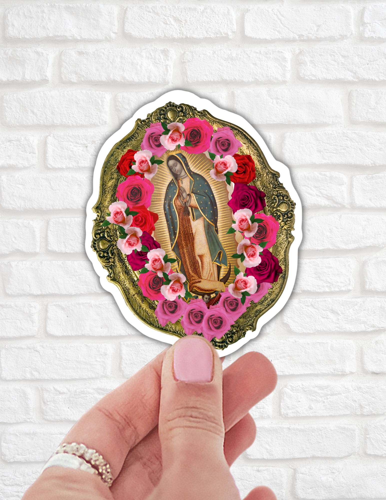 Lalatina Shop - Virgen de Guadalupe sticker