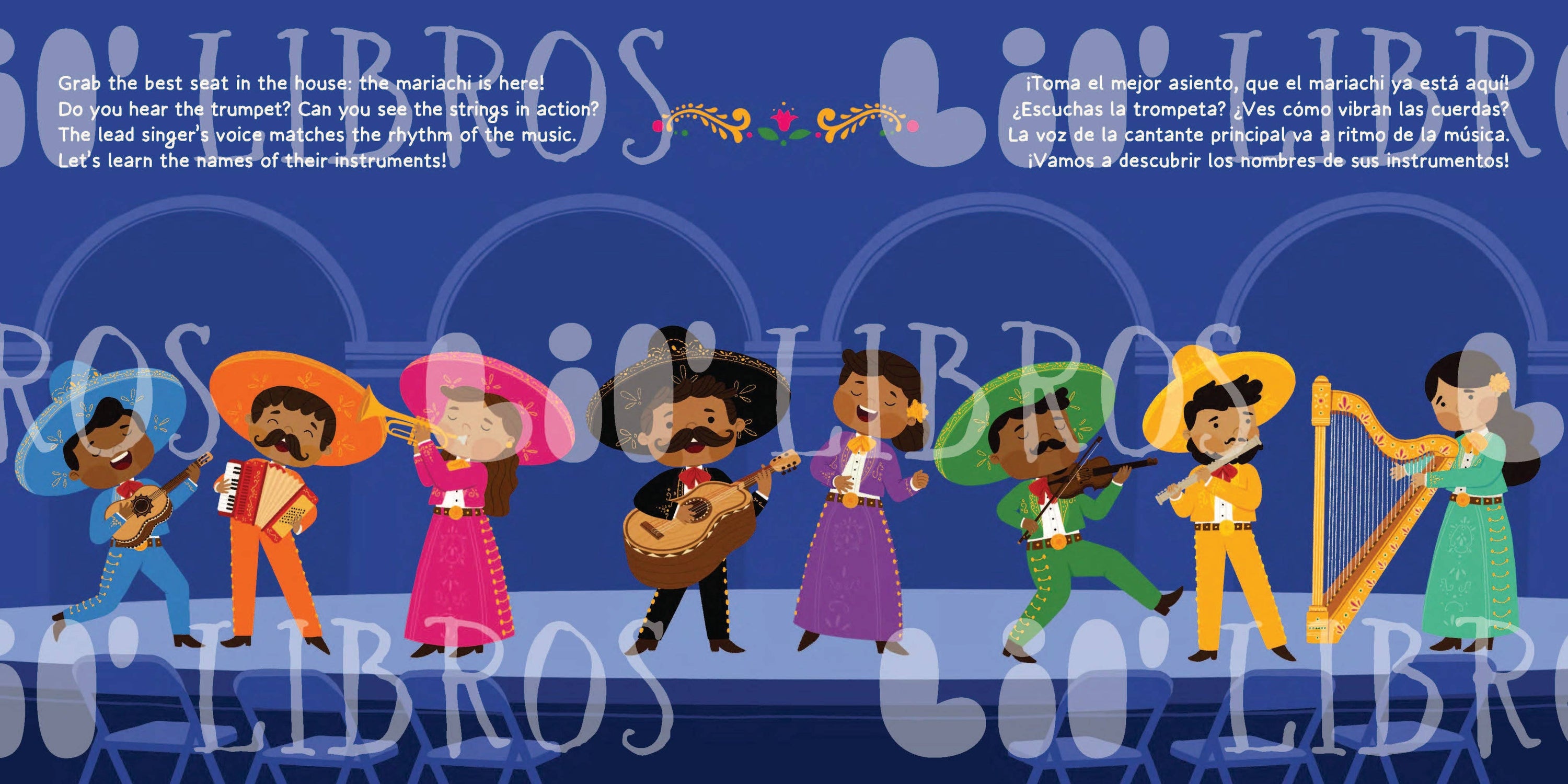 Lil' Libros ~ Bilingual Children's Books & Games - Mariachi: Musical Instruments / Instrumentos musicales (Bilingual)