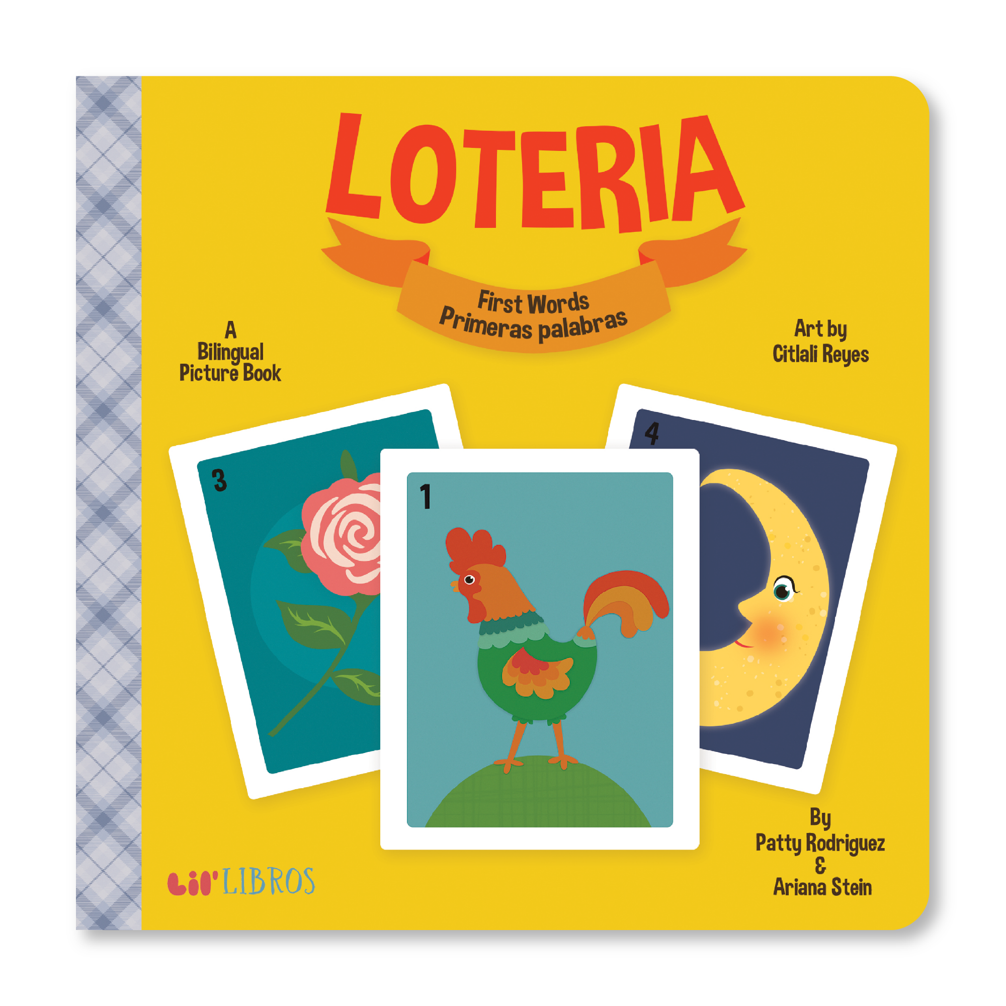 Lil' Libros ~ Bilingual Children's Books & Games - Loteria: First Words / Primeras palabras (Bilingual: English and Spanish)