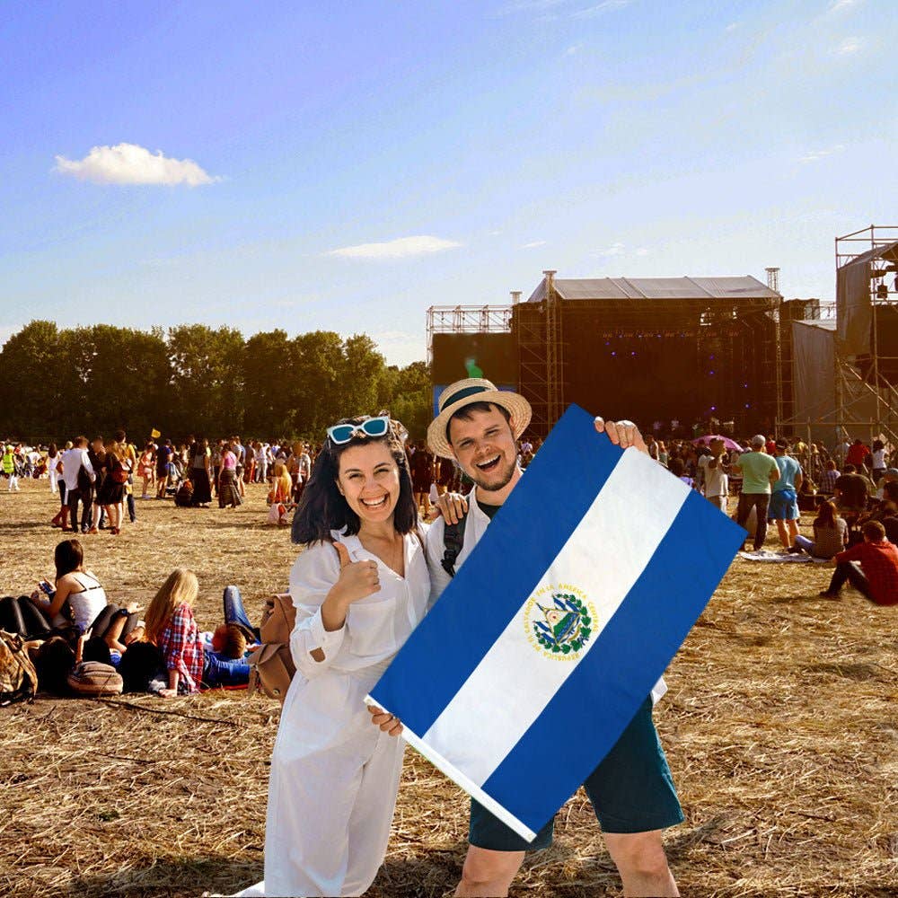 El Salvador Flag 2x3ft Poly