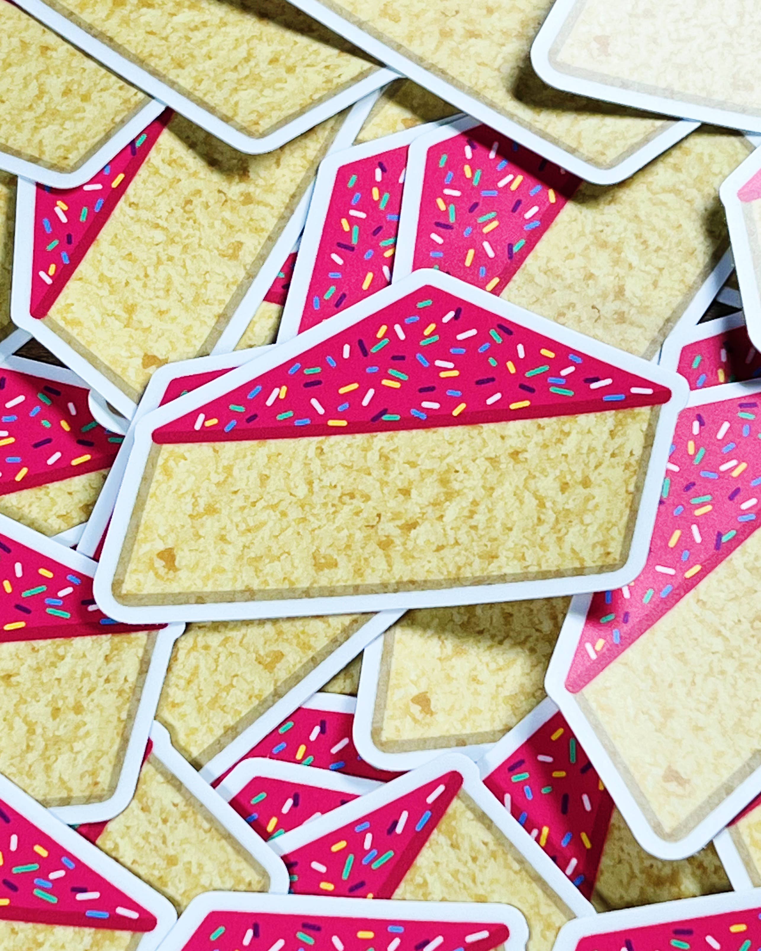 Sew Bonita - Pan Dulce Stickers: Pink Cake