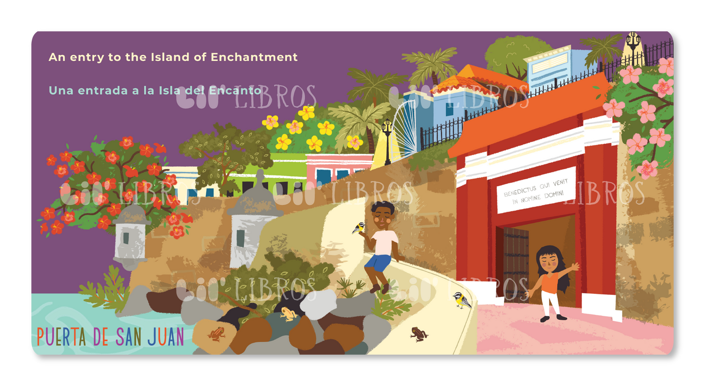 Lil' Libros ~ Bilingual Children's Books & Games - VÁMONOS: San Juan (Bilingual: English and Spanish)