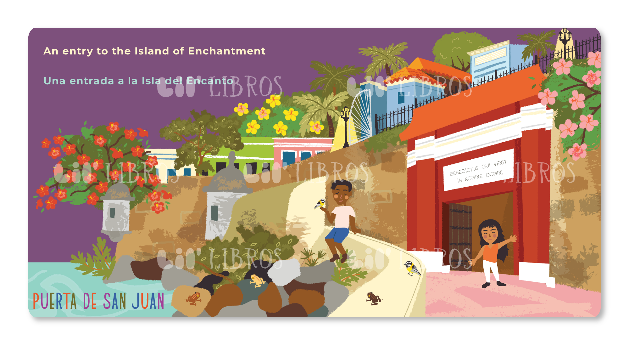 Lil' Libros ~ Bilingual Children's Books & Games - VÁMONOS: San Juan (Bilingual: English and Spanish)