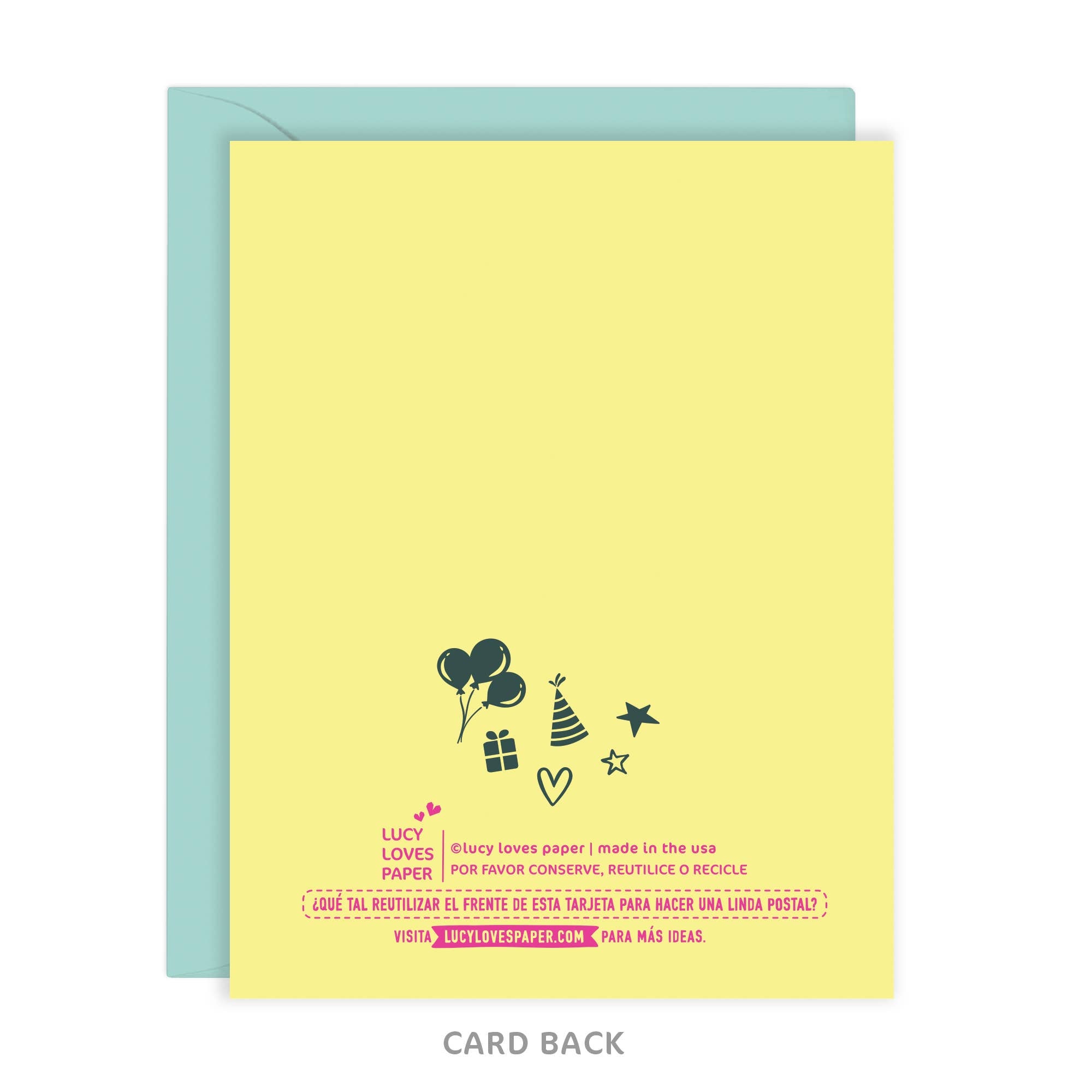Lucy Loves Paper - Lucha Libre Feliz Cumpleaños | Birthday Card In Spanish (A2)