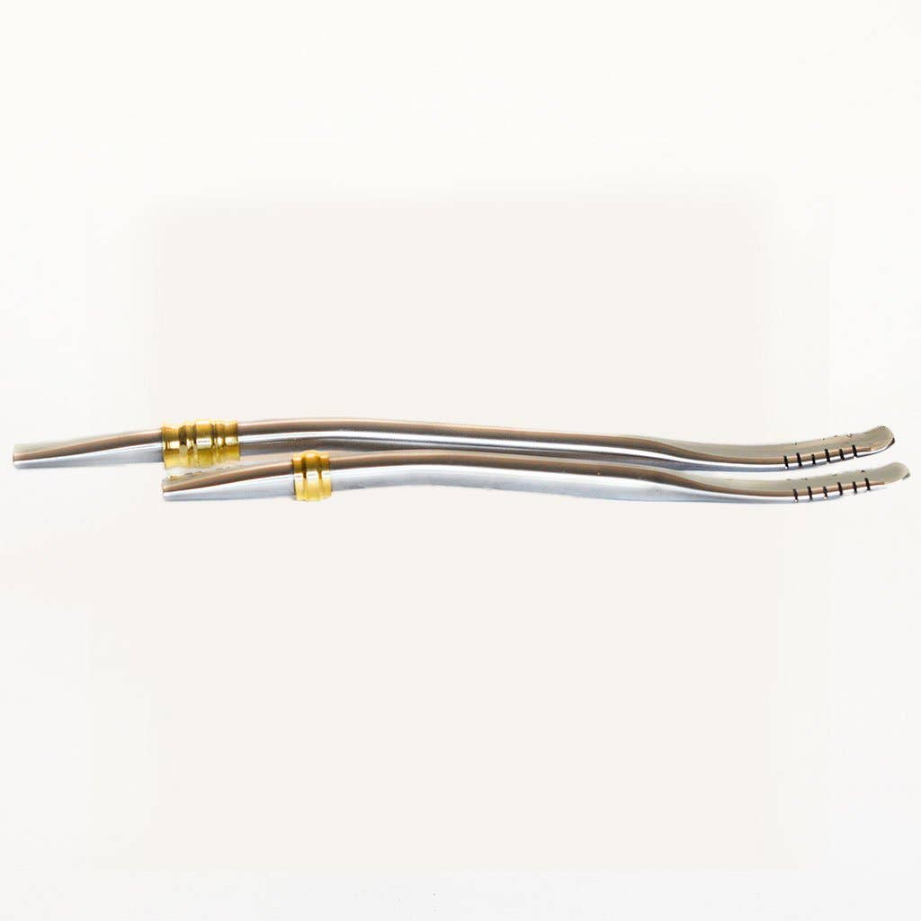 SoulMate Yerba Co. LLC - Slotted Short Bombilla - 6"